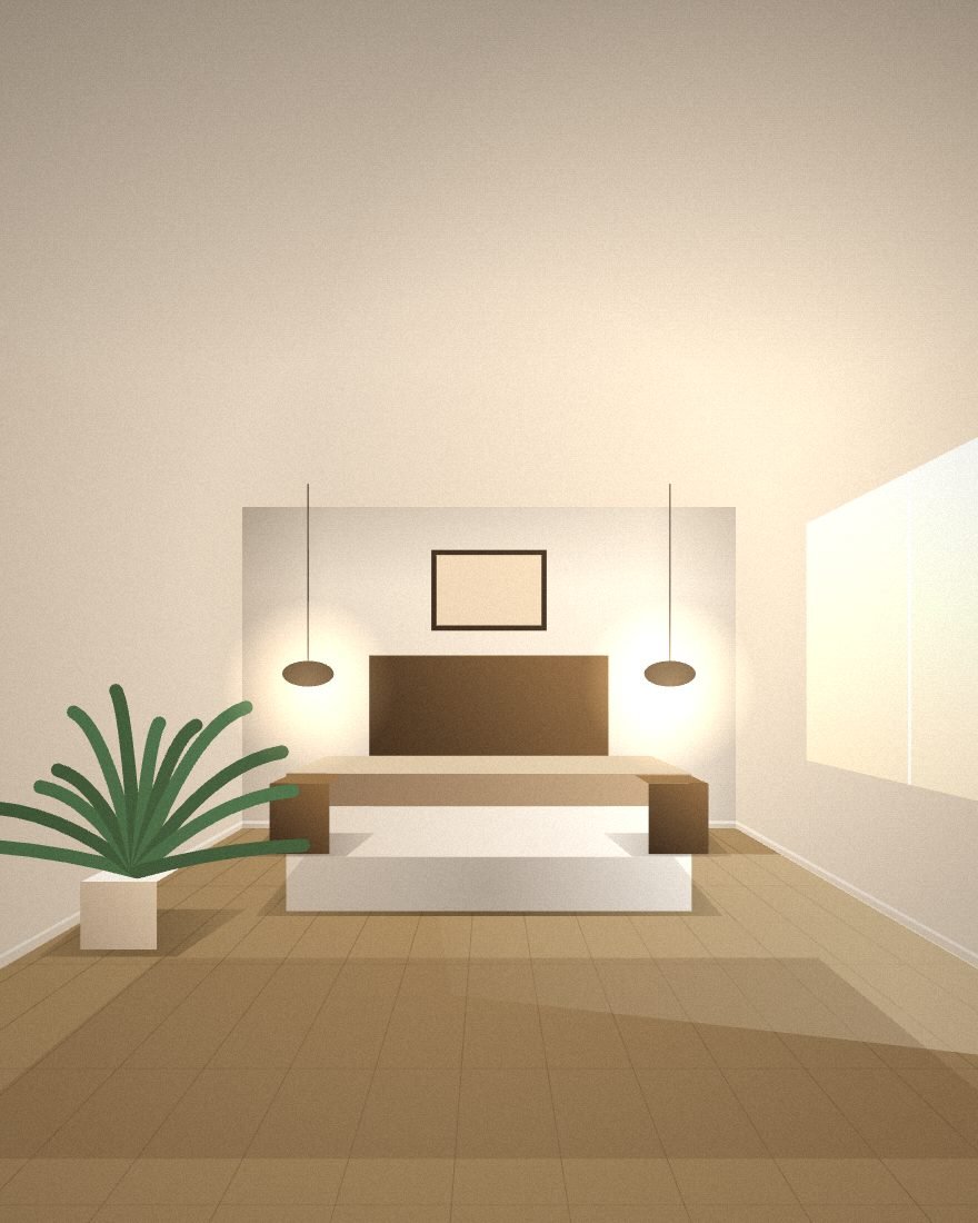 Interior designed by HB Studio for a Noida client
