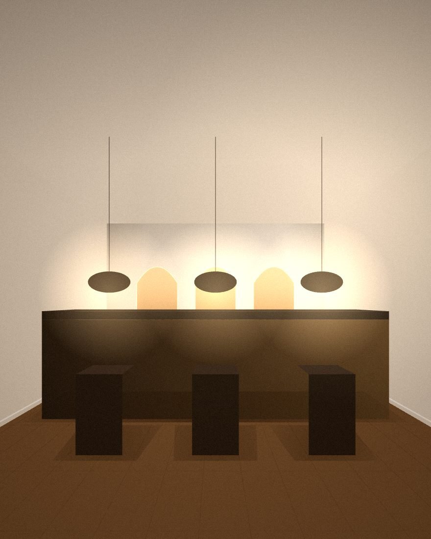 Interior designed by HB Studio for a Meerut client